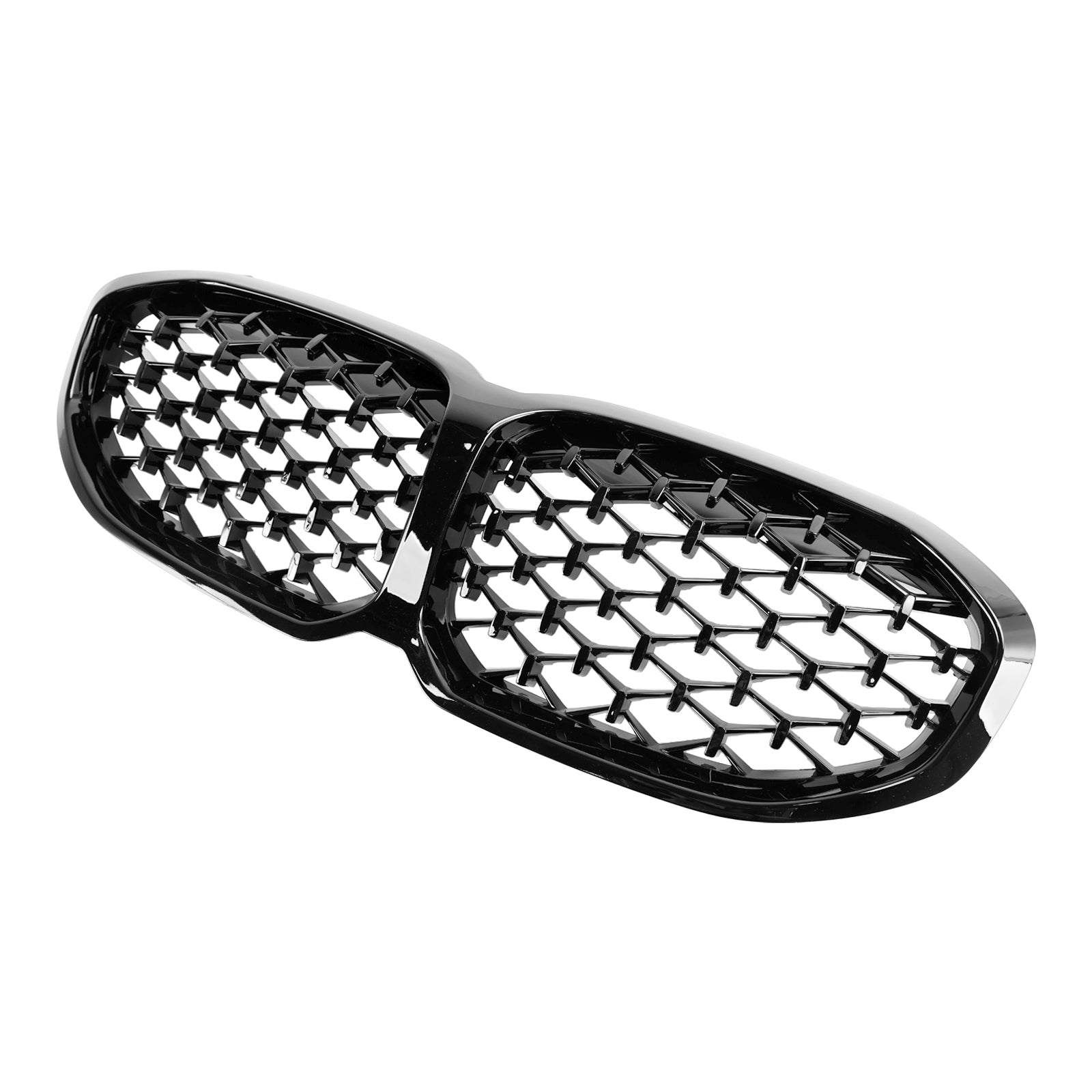 2019-2024 BMW 1 Series F40 Gloss Black Diamond Front Kidney Grille