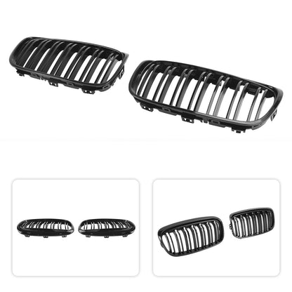2015-2018 BMW 2 Series F45 F46 Gloss Black Front Kidney Grille