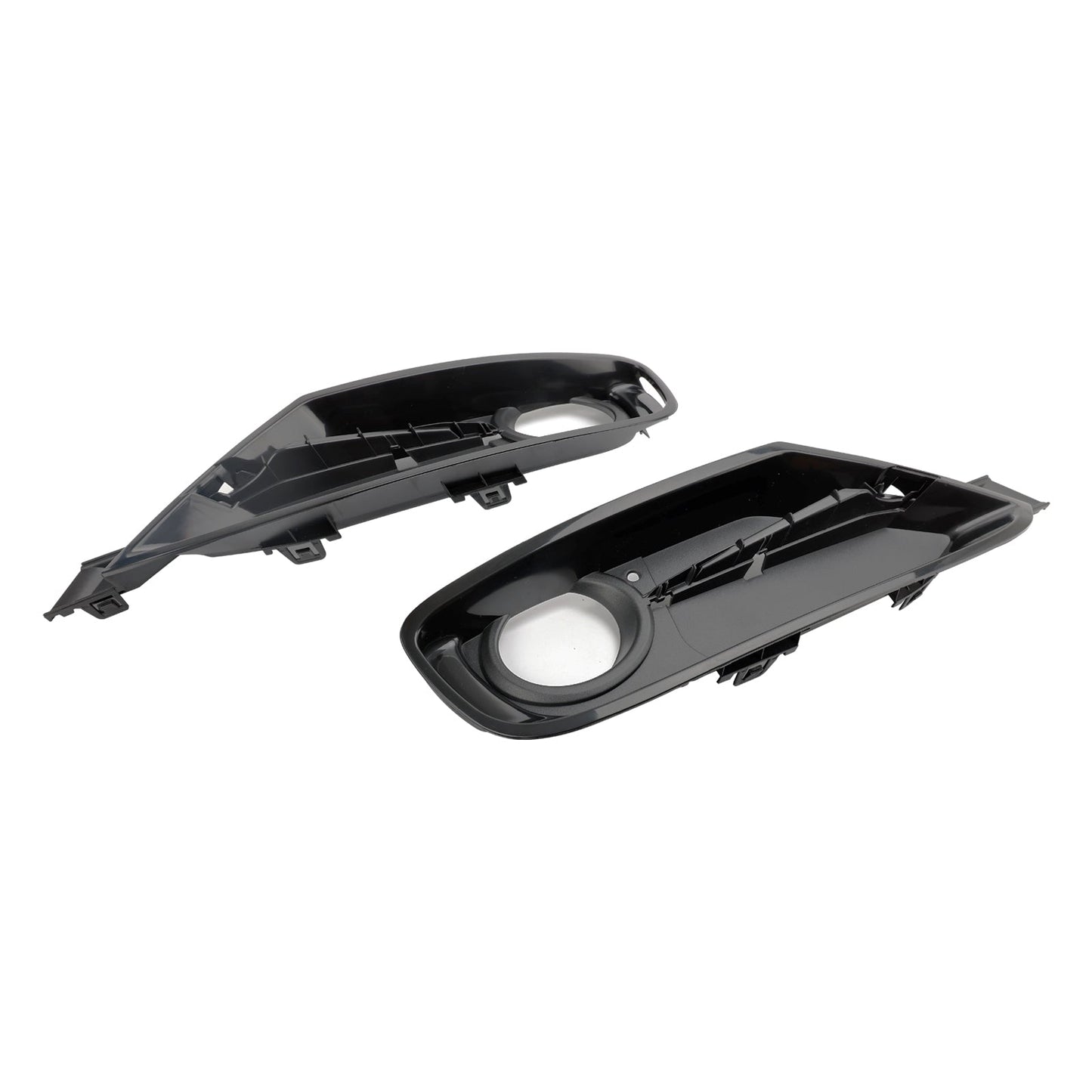 2013-2015 BMW 3 Series F31 Front Bumper Fog Light Grille Cover — Pair (51117300739 / 51117300740)