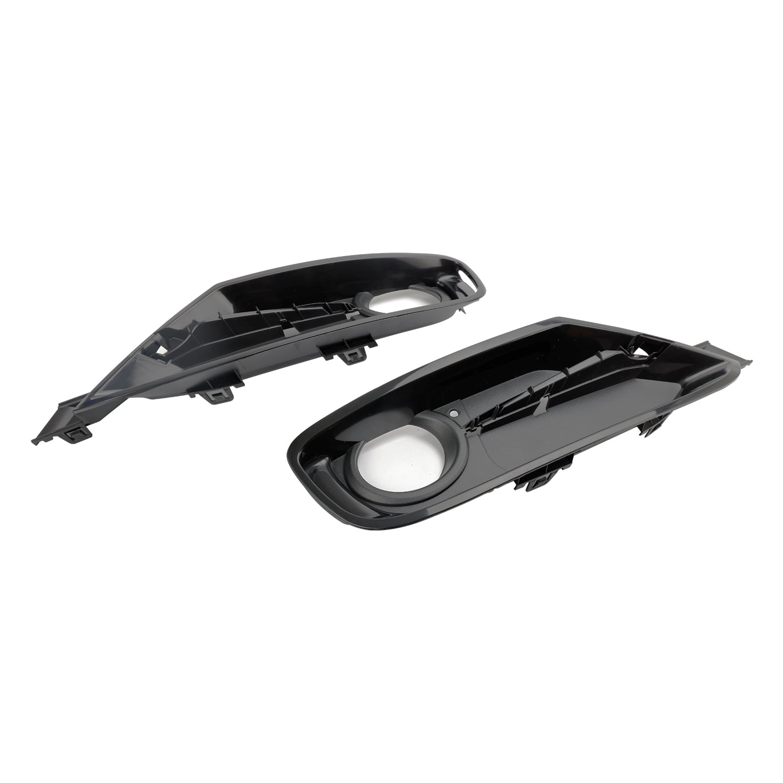 2013-2015 BMW 3 Series F31 Front Bumper Fog Light Grille Cover — Pair (51117300739 / 51117300740)