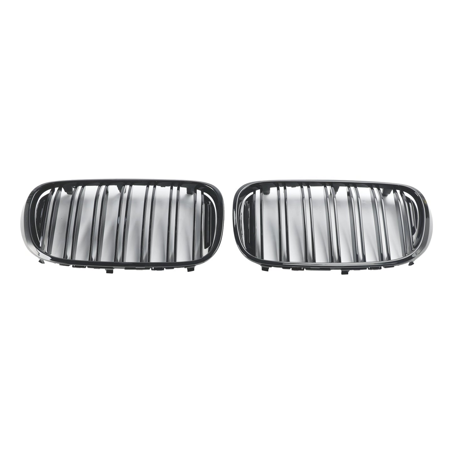 2015-2019 BMW 7 Series G11 Long-Wheelbase Pre-Facelift Black 2-Slat Front Kidney Grille