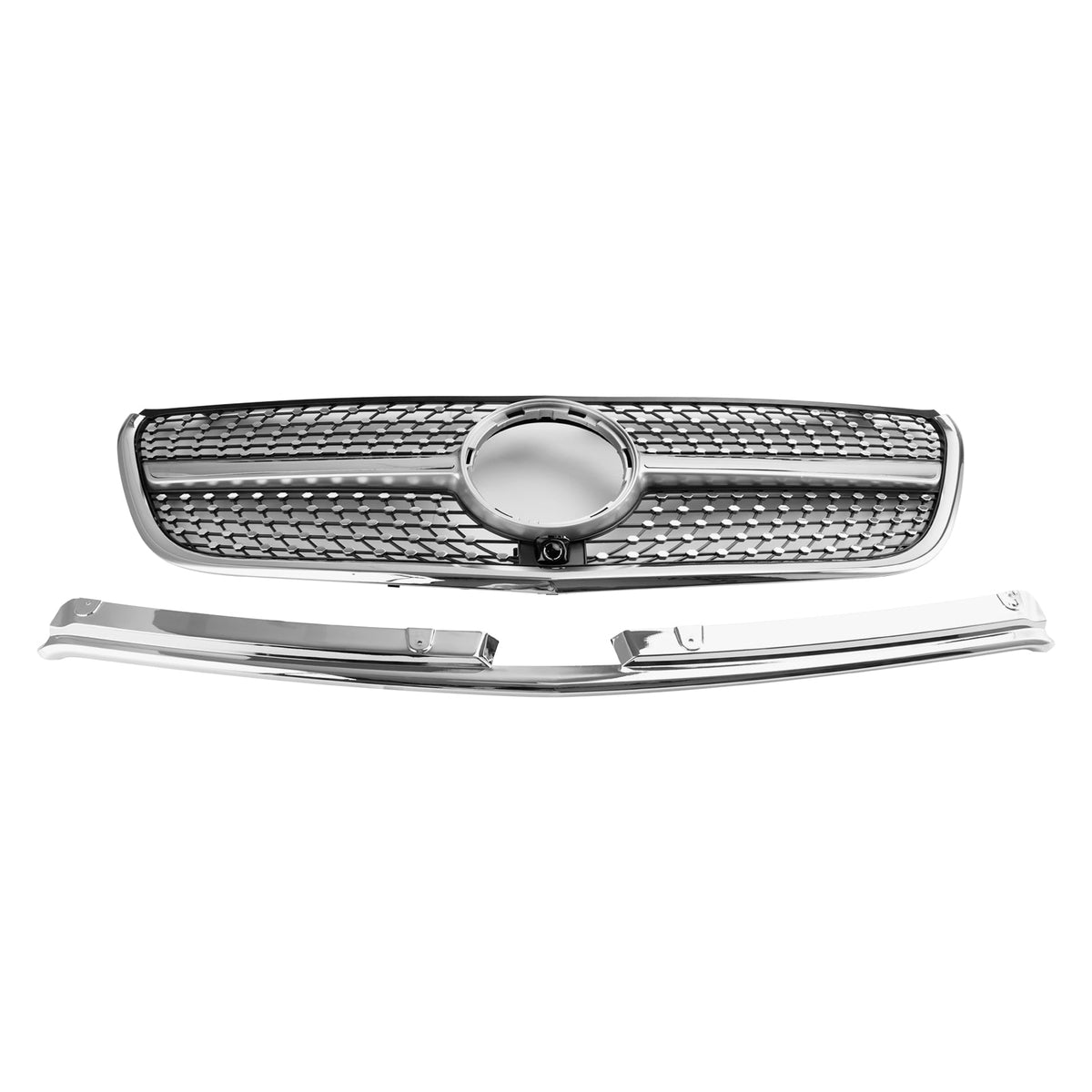2015-2019 Mercedes-Benz Vito W447 GT Style Diamond Front Bumper Grille