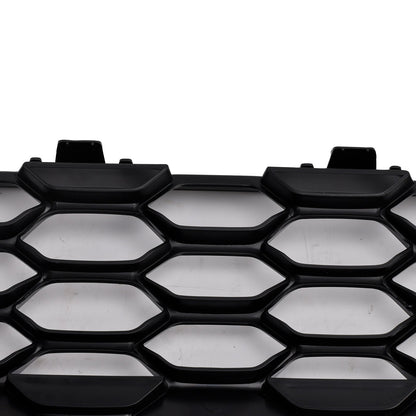 ST Style Gloss Black Mesh Front Bumper Grill Fit Ford Focus MK4 2018-2021