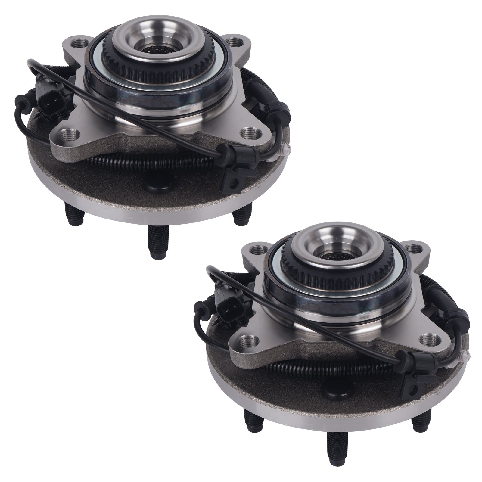 2Pcs 515166 Front Wheel Bearing & Hub Assembly for 2011-2014 Ford F-150 Expedition Navigator 4WD