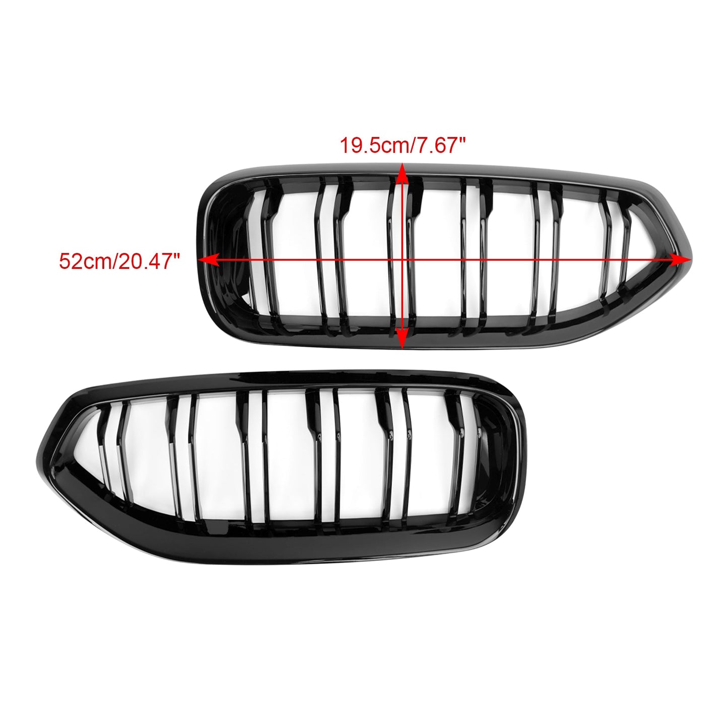 2019-2024 BMW Z4 G29 20i 30i M40i Gloss Black Front Kidney Grille (51138091295)