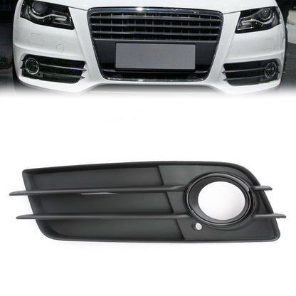 2008-2012 Audi A4 B8 S-Line Left Side Matte Black Fog Light Grill