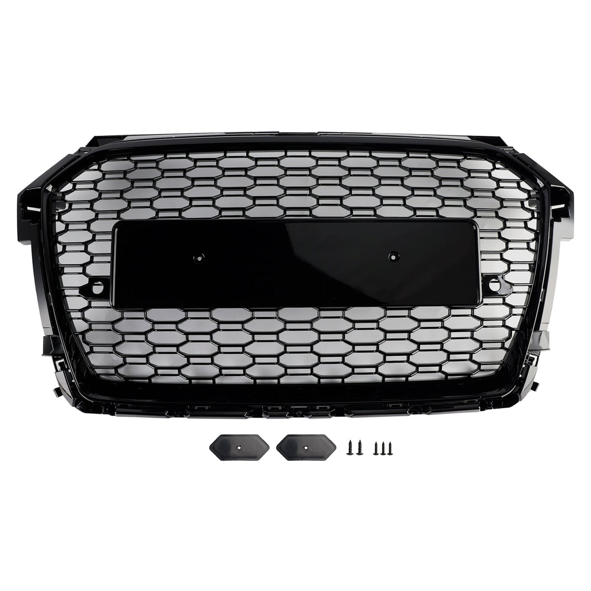 2016-2019 Audi A1 S1 8X Facelift RS Style Black Honeycomb Front Bumper Grille