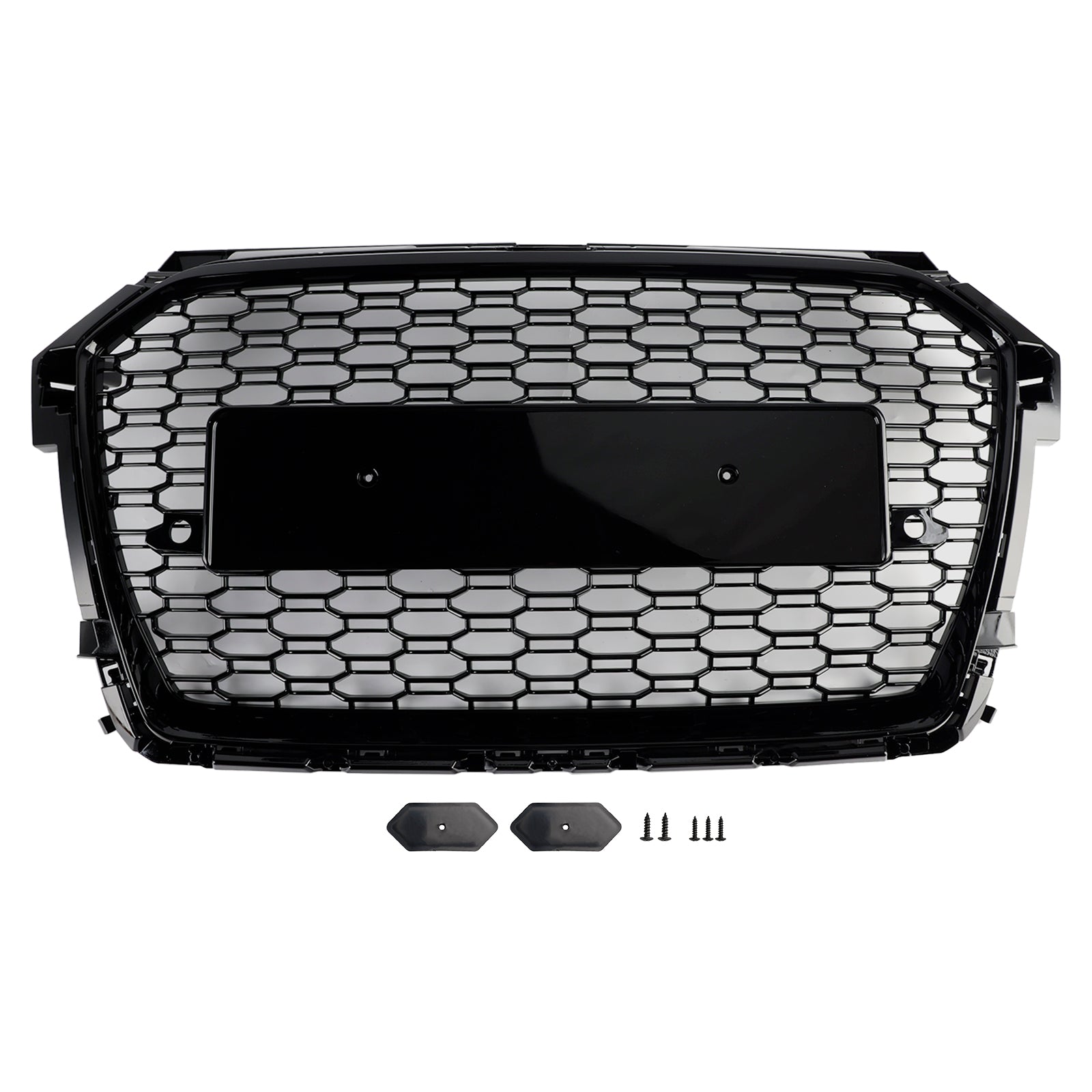 2016-2019 Audi A1 S1 8X Facelift RS Style Black Honeycomb Front Bumper Grille