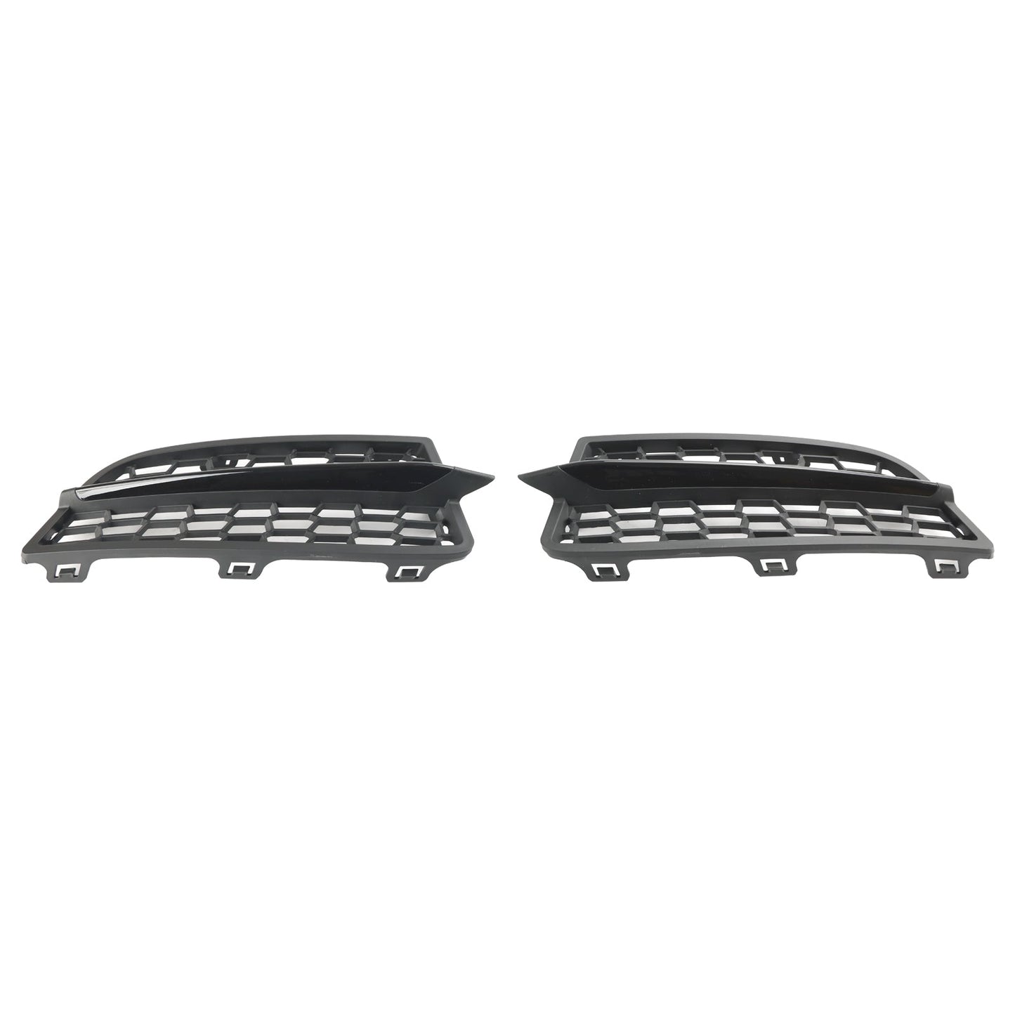 2011-2015 BMW 1 Series F20 F21 M Front Bumper Fog Light Cover Grille — Pair (51118053803 / 51118053804)