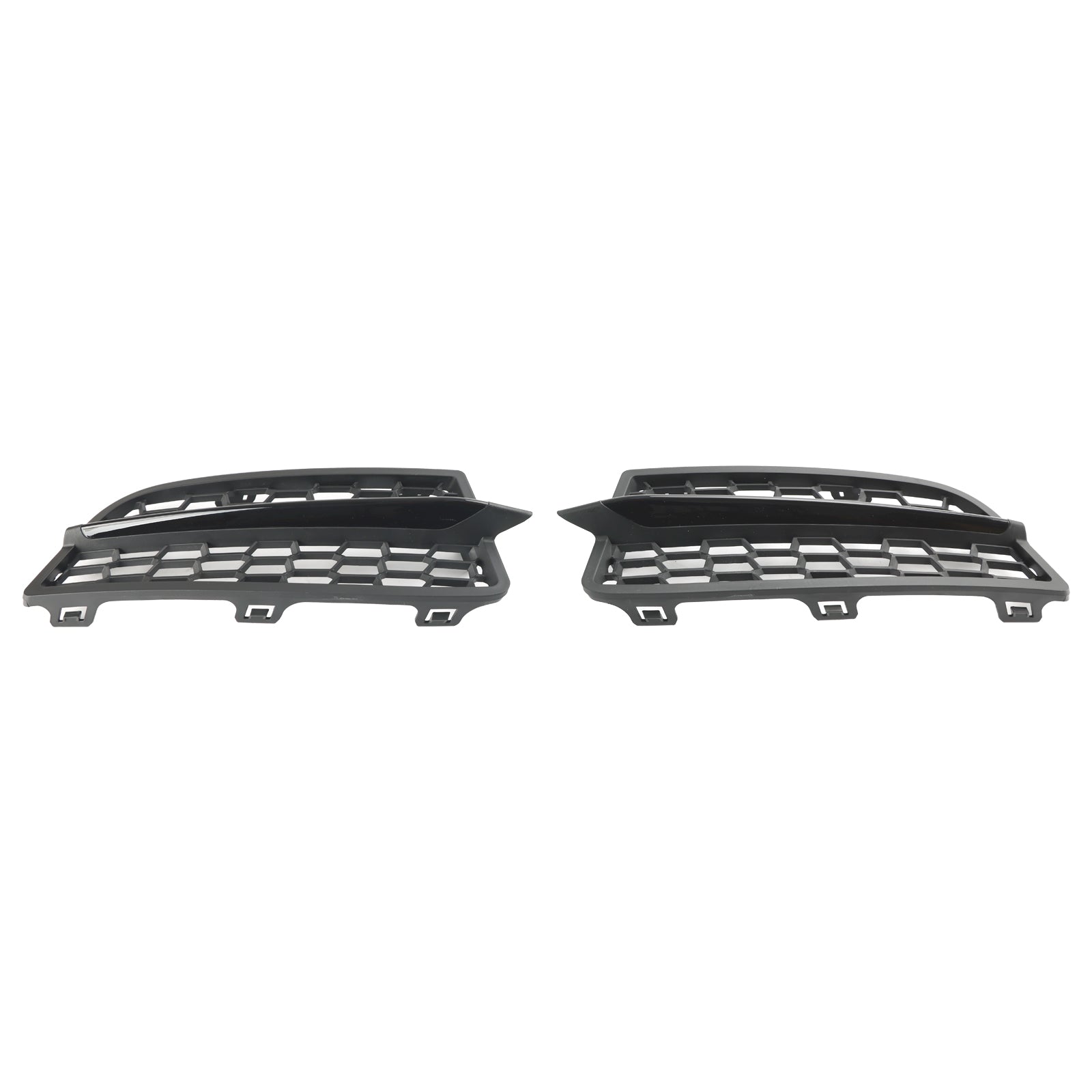 2011-2015 BMW 1 Series F20 F21 M Front Bumper Fog Light Cover Grille — Pair (51118053803 / 51118053804)