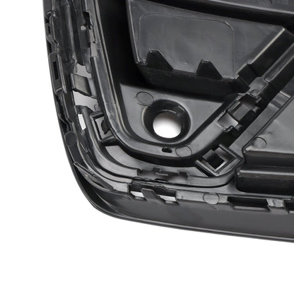 2019-2022 Audi Q3 S-Line Gloss Black Front Bumper Grille Cover — Pair