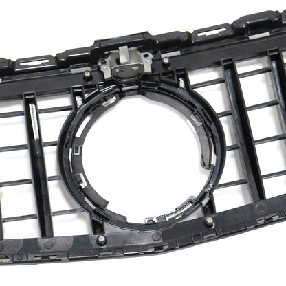 2015-2021 Mercedes-Benz C-Class W205 C200 C250 C300 C350 Black Front Bumper Grille with LED
