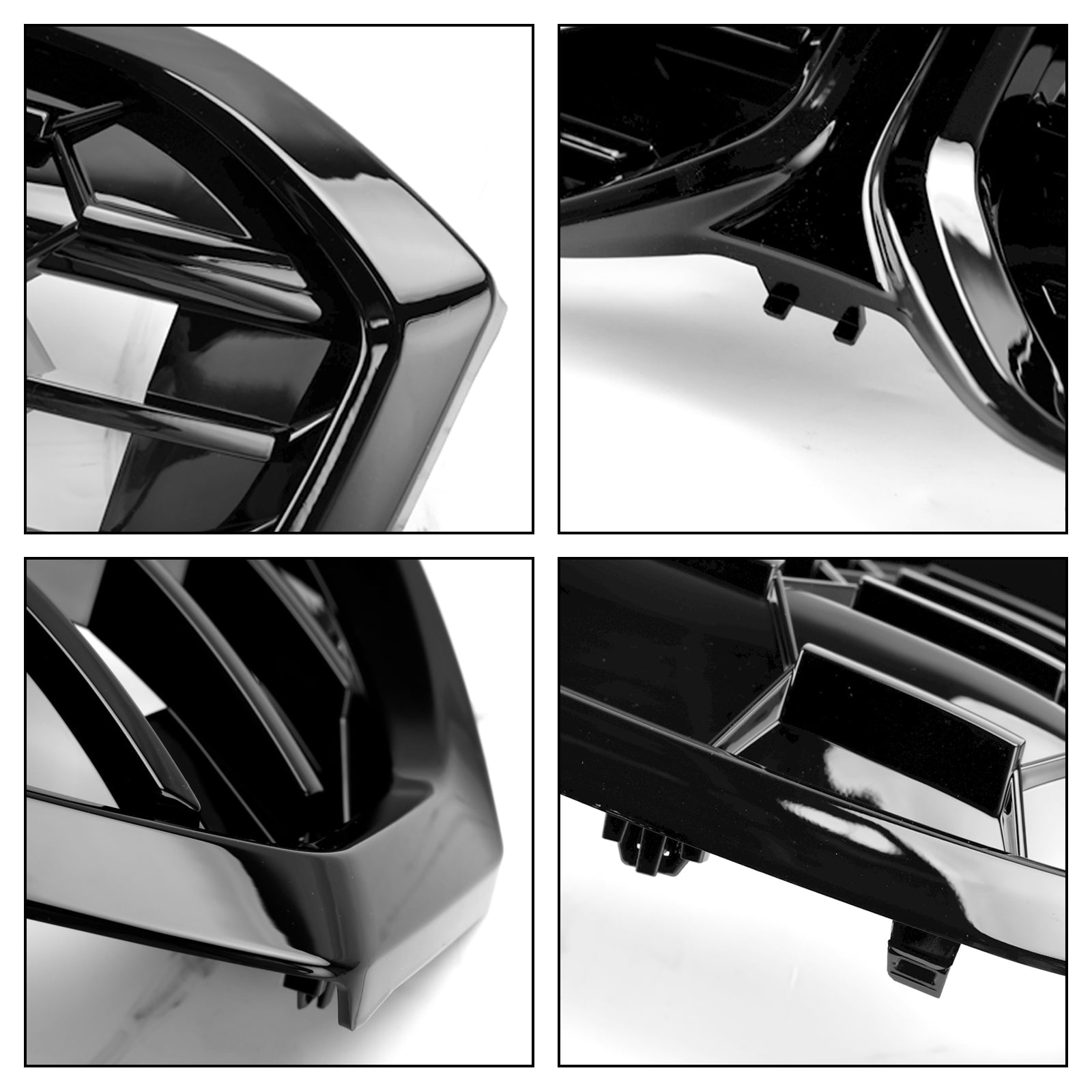 2023-2024 BMW 3 Series G20 320i 330i M340i Gloss Black Front Kidney Grille