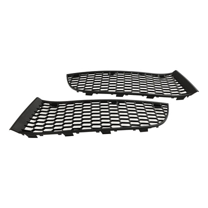 2009-2015 BMW 7 Series F01 F02 Front Bumper Lower Grille — Pair (51117903673 / 51117903674)