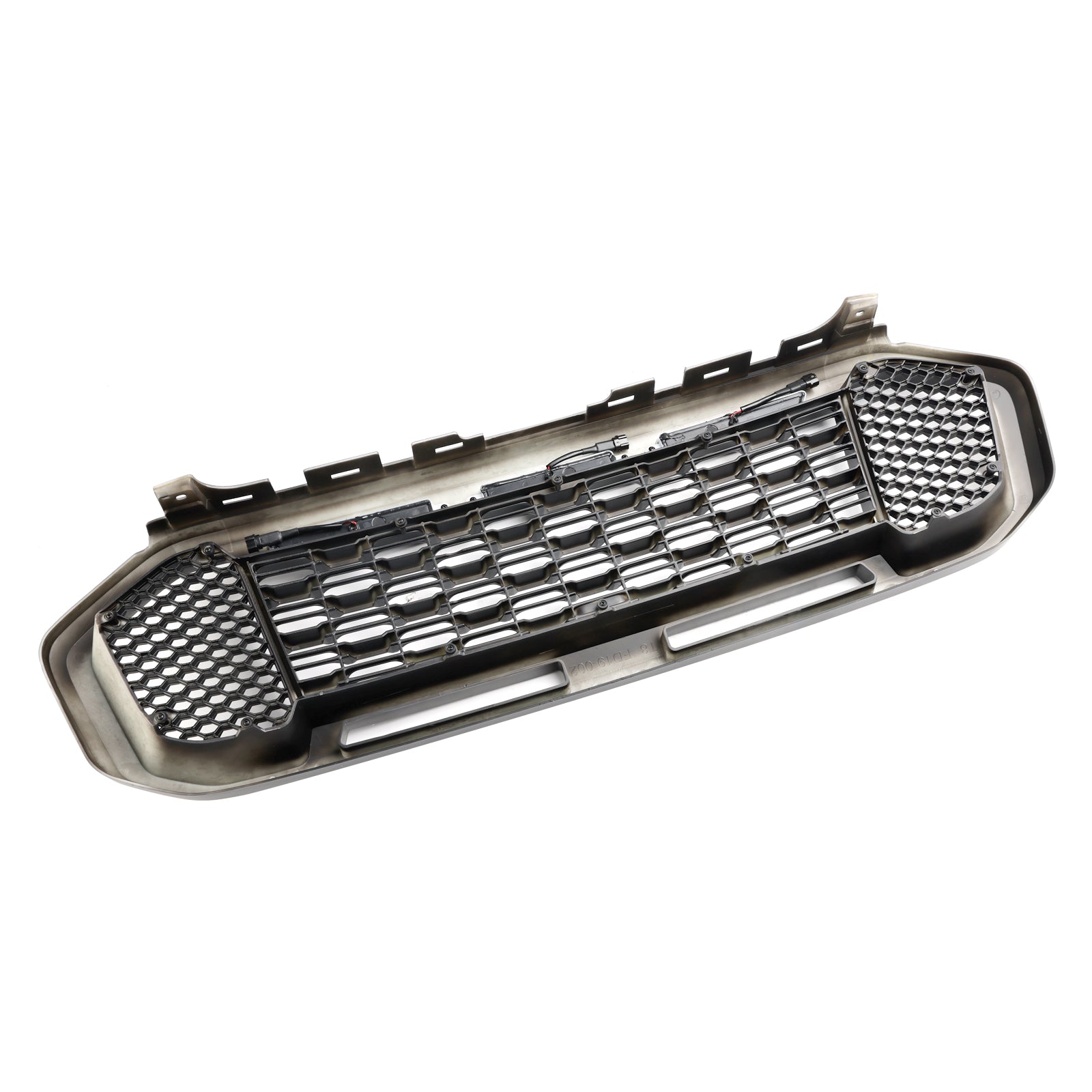 2019-2023 Ford Ranger Black Front Bumper Grill Grille T8 W/LED Light