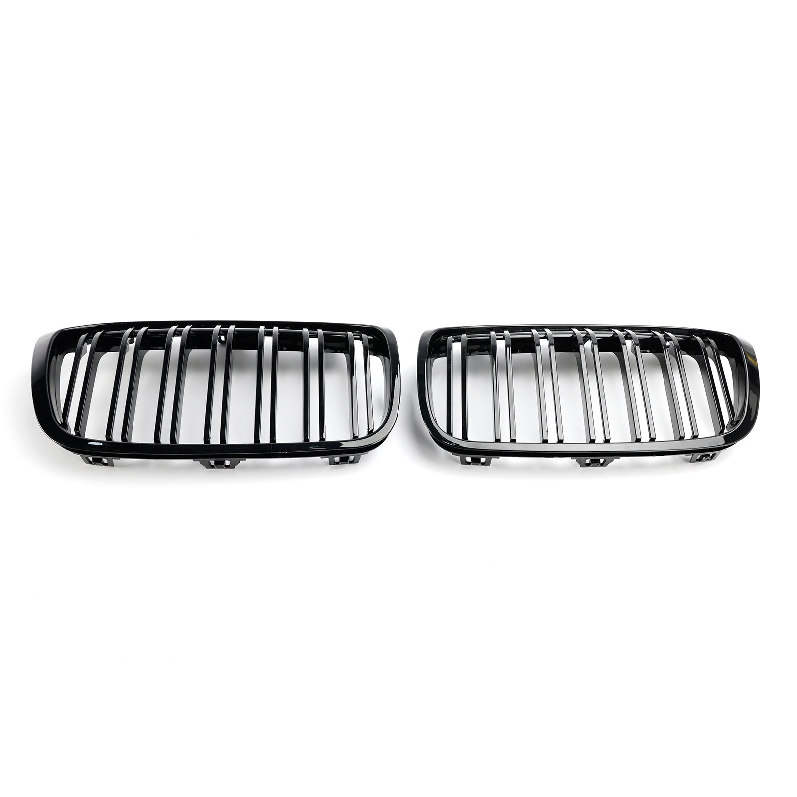 2018-2021 BMW 2 Series F45 F46 Gloss Black Front Kidney Grille — Pair