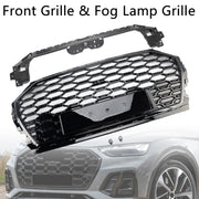 2021-2025 Audi Q5 SQ5 RSQ5 Style Front Honeycomb Mesh Grille