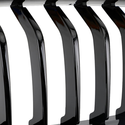 2012-2019 BMW 3 Series F30 F31 F35 Gloss Black Front Kidney Grill — Pair (51137263481 / 51137263482)
