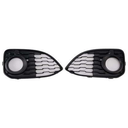 2015-2019 BMW 1 Series F20 F21 LCI Front Fog Light Cover Grille — Pair (51118060281 / 51118060282)