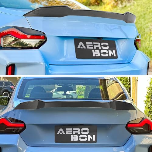 AeroBon CF Trunk Spoiler BMW 2 Series G42 / M2 G87 (2022-2026) GC - close-up detail