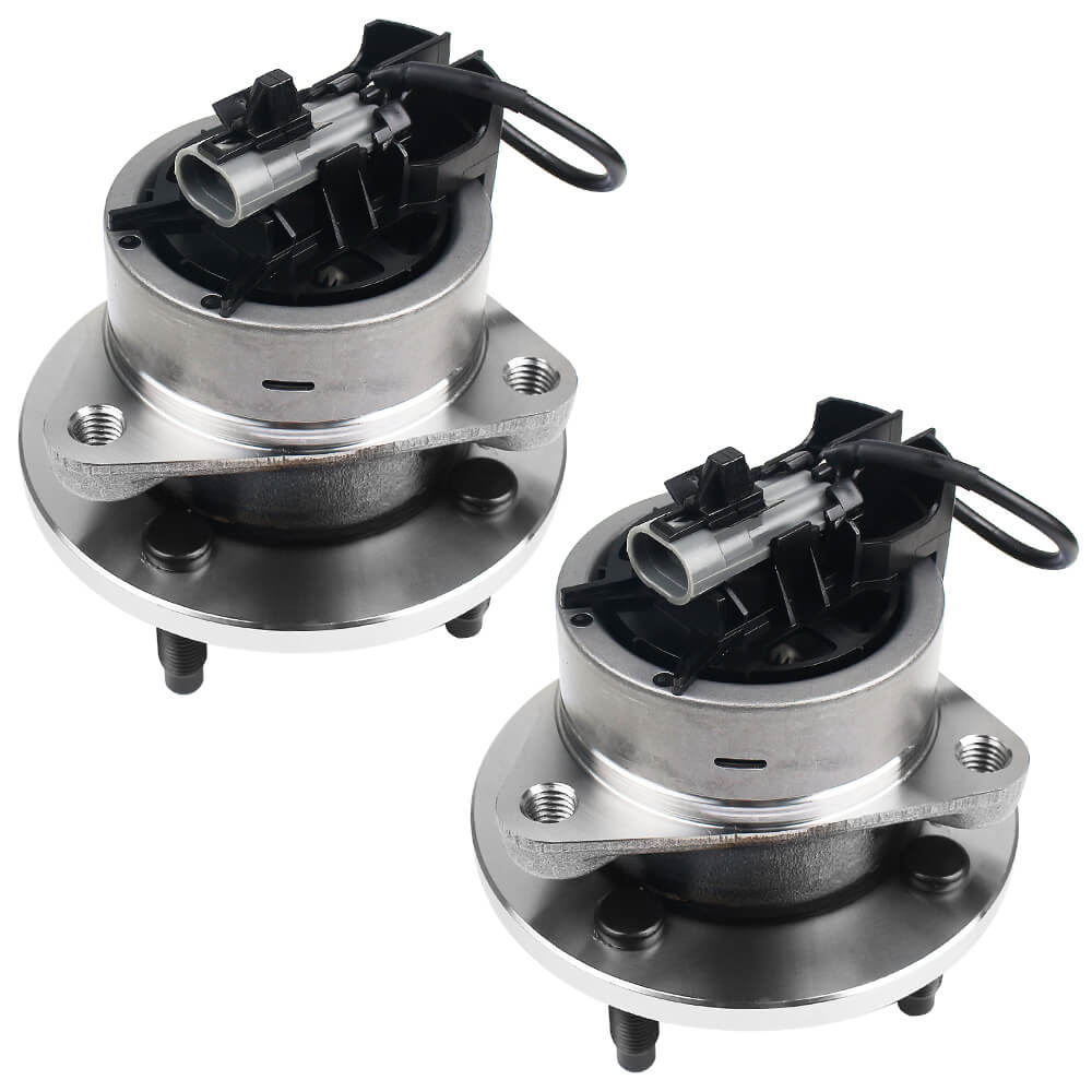 2Pcs Front Wheel Hub and Bearing Assembly for 2005-2010 Chevy/Pontiac, 2003-2007 Saturn