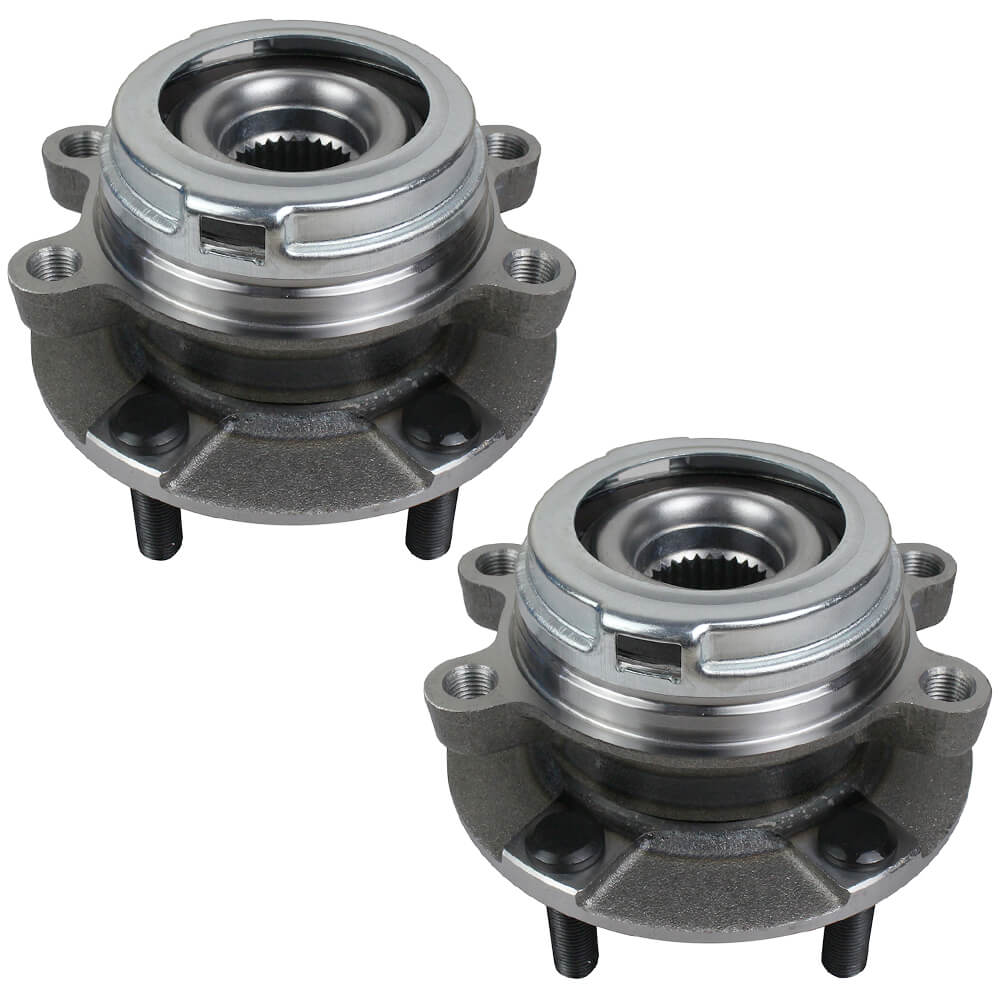 2Pcs Front Wheel Hub Bearing Assembly for 2007-2019 Nissan, 2013-2019 Infiniti
