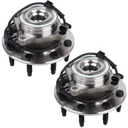 2Pcs Front Wheel Hub Bearing Assembly for 99-06 Chevy Silverado, 99-06 GMC Sierra, Hummer H2, Etc.