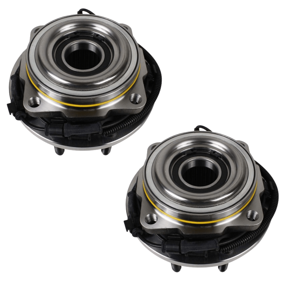 2Pcs Front Wheel Hub Bearing Assembly for 2011-2016 Ford F-250 F-350 Super Duty, 8 Lug w/ABS