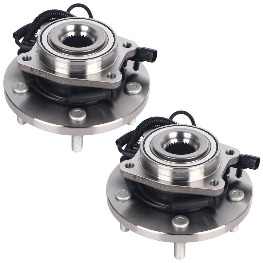 2Pcs Front Wheel Hub Bearing Assembly for 08-14 Chrysler Town Country, 08-14 Dodge Grand Caravan, 09-14 VW Routan