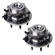 2Pcs Front Wheel Hub Bearing for 11-20 Chevy Silverado 2500 3500HD, GMC Sierra 2500 3500HD
