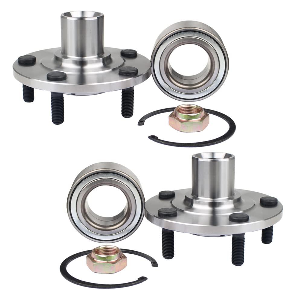 2Pcs Front Wheel Hub Bearing Assembly for 07-13 Jeep Compass/Patriot, 07-12 Dodge Caliber