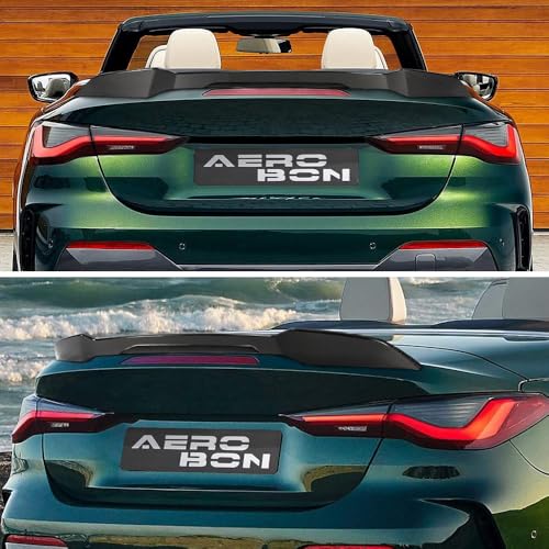 AeroBon CF Trunk Spoiler BMW 4 Series G23 / M4 G83 (2021-2024) MP1 - detail close-up
