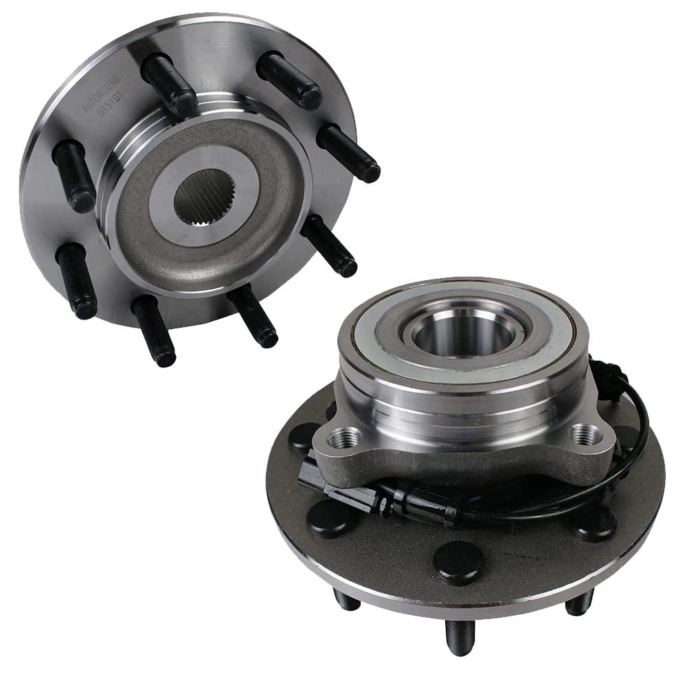2Pcs Front Wheel Hub Bearing Assembly for 2006-2008 Dodge Ram 1500 2500 3500