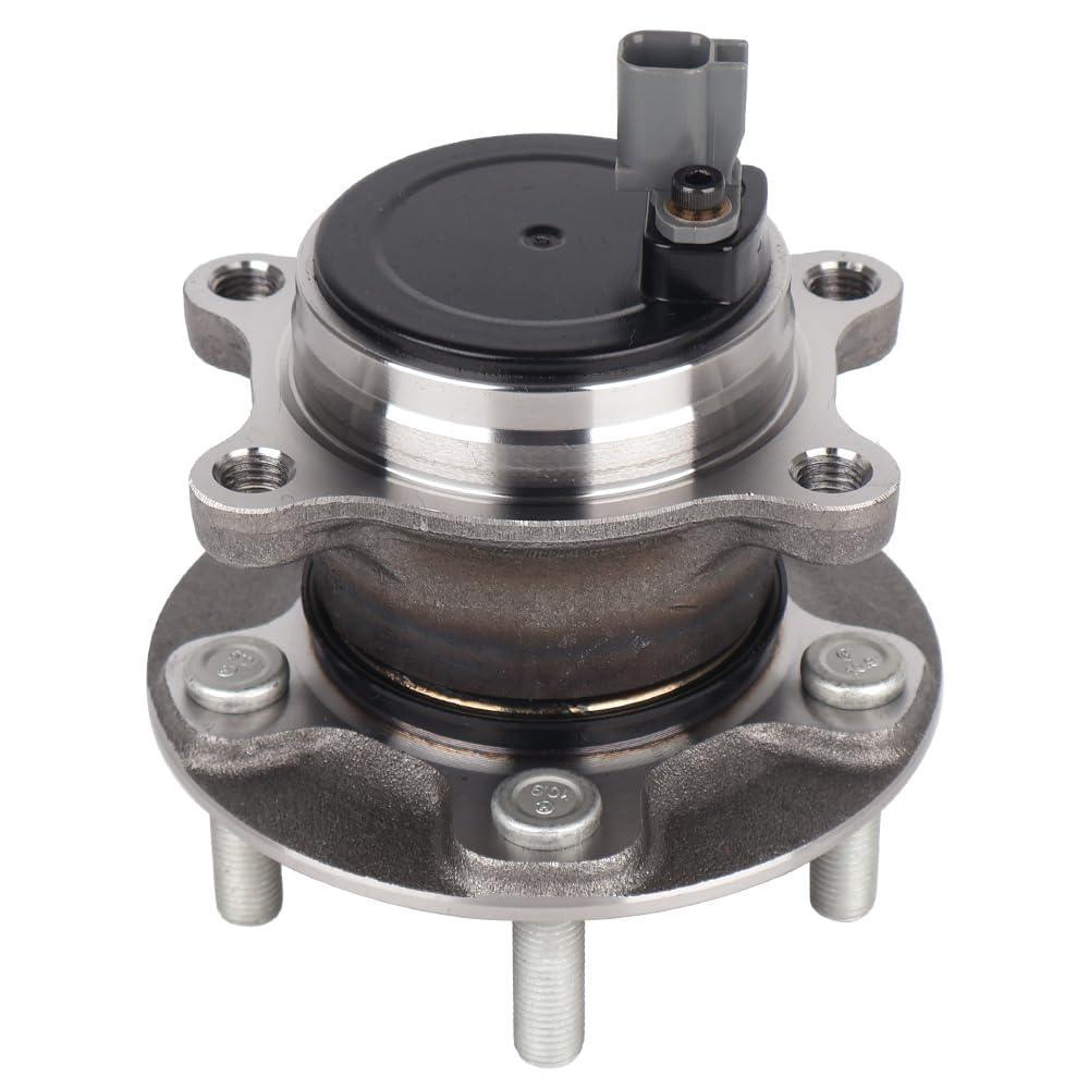 Rear Wheel Bearings and Hub Assembly for  2012-2018 Ford Focus, with Parking Assist