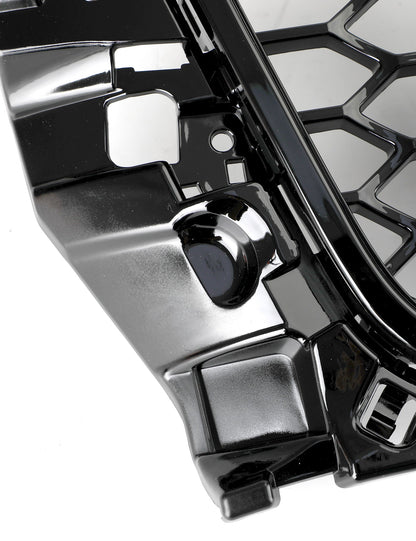 2013-2016 Audi A3 S3 RS3 Style Black Honeycomb Front Hood Bumper Grille