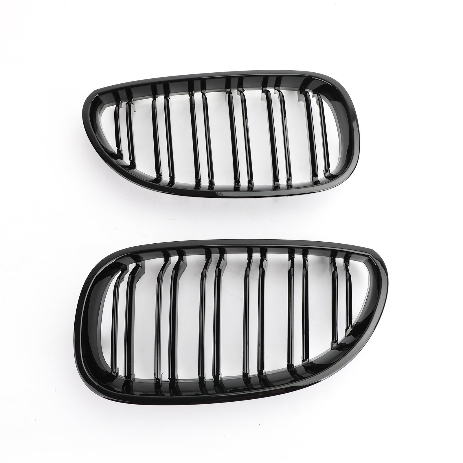 2004-2009 BMW 5 Series E60 E61 M5 520i 530i Gloss Black Sport Front Kidney Grille