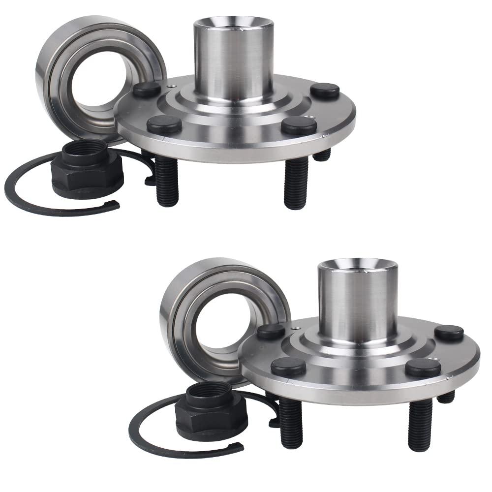 2Pcs Front Wheel Hub Bearing Assembly for 98-02 Honda Accord, 99-03 Acura TL, 01-03 Acura CL