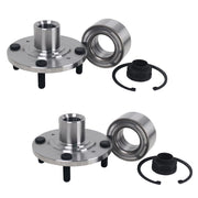 2Pcs Front Wheel Hub Bearing Assembly for 1998-2002 Honda Accord 2.3L