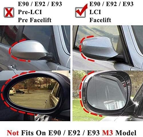 AeroBon CF Mirror Caps BMW E90/E92 & 1 Series E81 (2009-2012) - product detail view