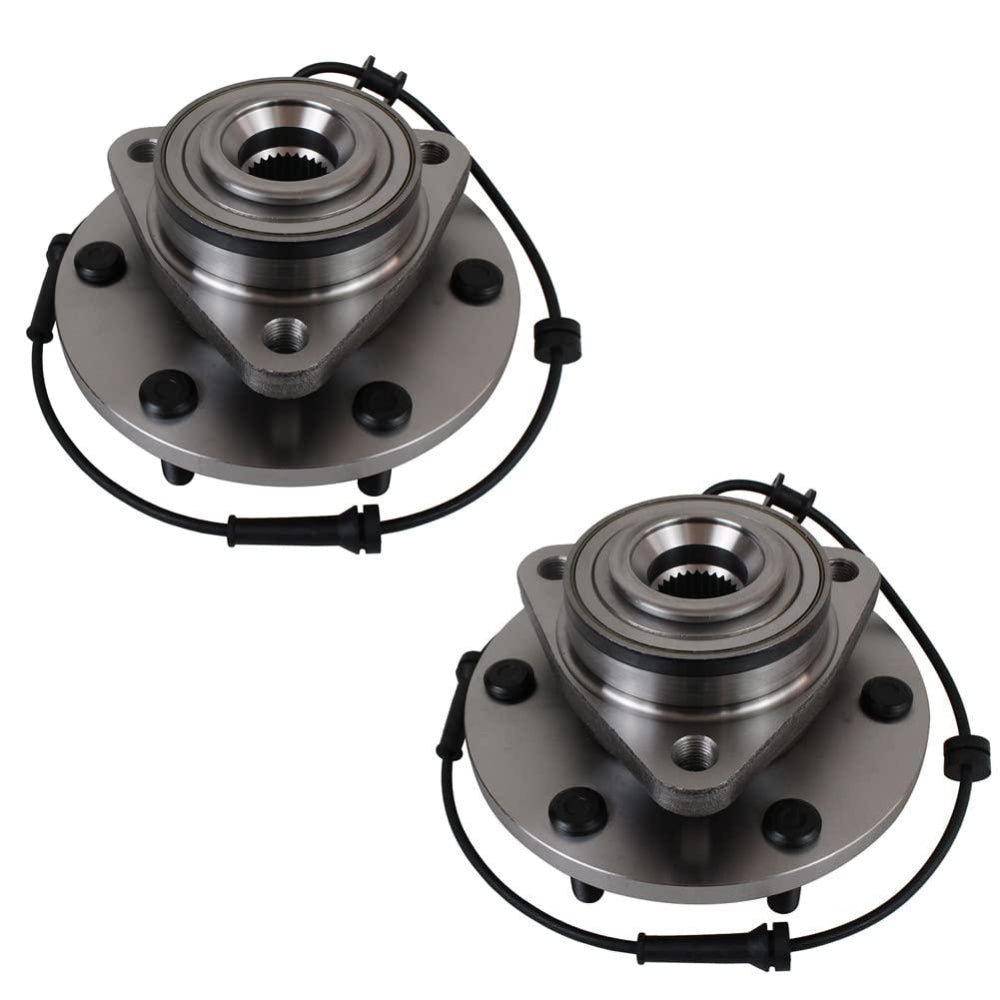 2Pcs Front Wheel Bearing and Hub Assembly for 08-12 Nissan Titan/Armada, 08-10 Infiniti QX56