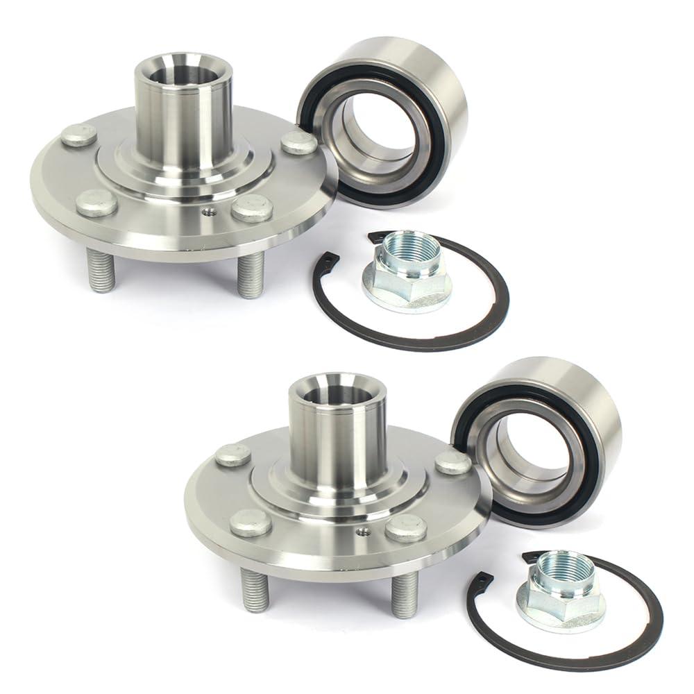 2Pcs Front Wheel Hub Bearing Assembly for 1997-2001 Honda CR-V/Prelude