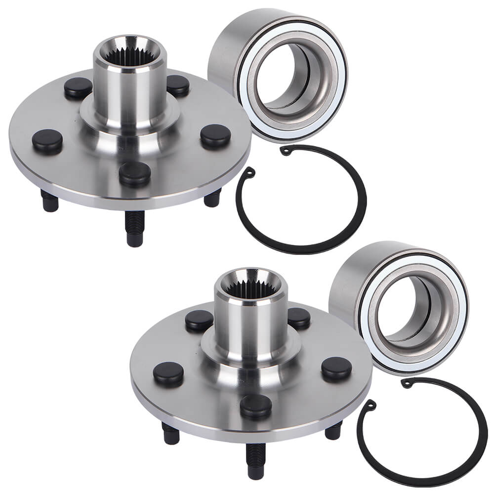 2Pcs Rear Wheel Hub Bearing Assembly for 2002-2010 Ford Mercury 2003-2005 Lincoln