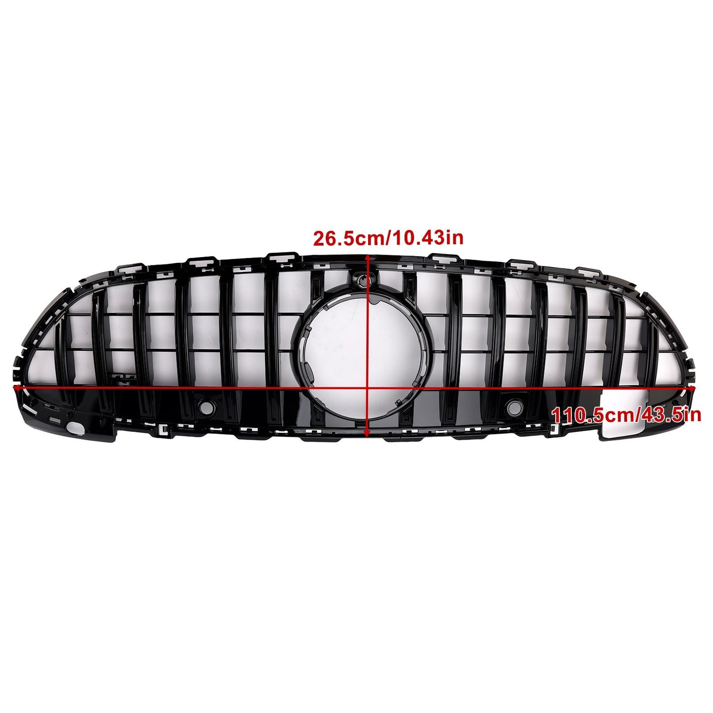 2022-2023 Mercedes-Benz C-Class W206 GTR Style Front Bumper Grille with Camera
