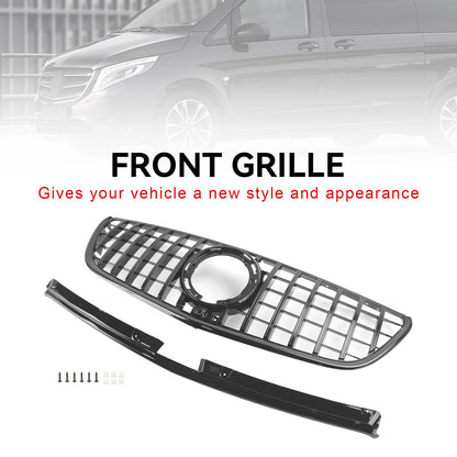2020-2023 Mercedes-Benz Vito W447 Facelift Black Front Grille