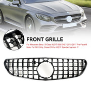 2015-2017 Mercedes-Benz S-Class W217 S63 AMG Pre-Facelift Front Bumper Grille