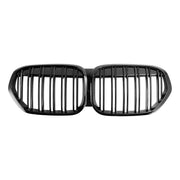 2019-2021 BMW X1 F48 F49 Dual Slat Gloss Black Front Kidney Grille