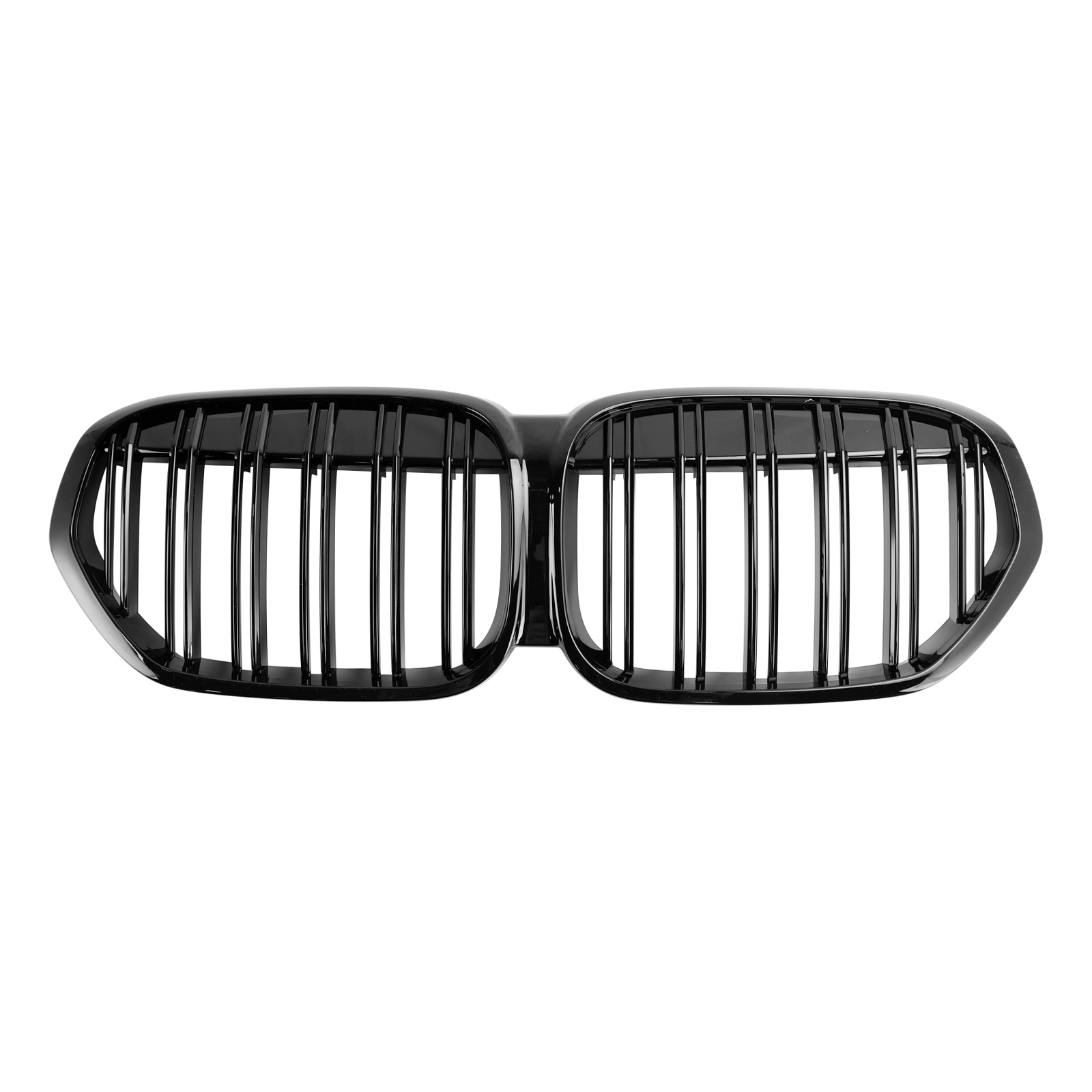 2019-2021 BMW X1 F48 F49 Dual Slat Gloss Black Front Kidney Grille