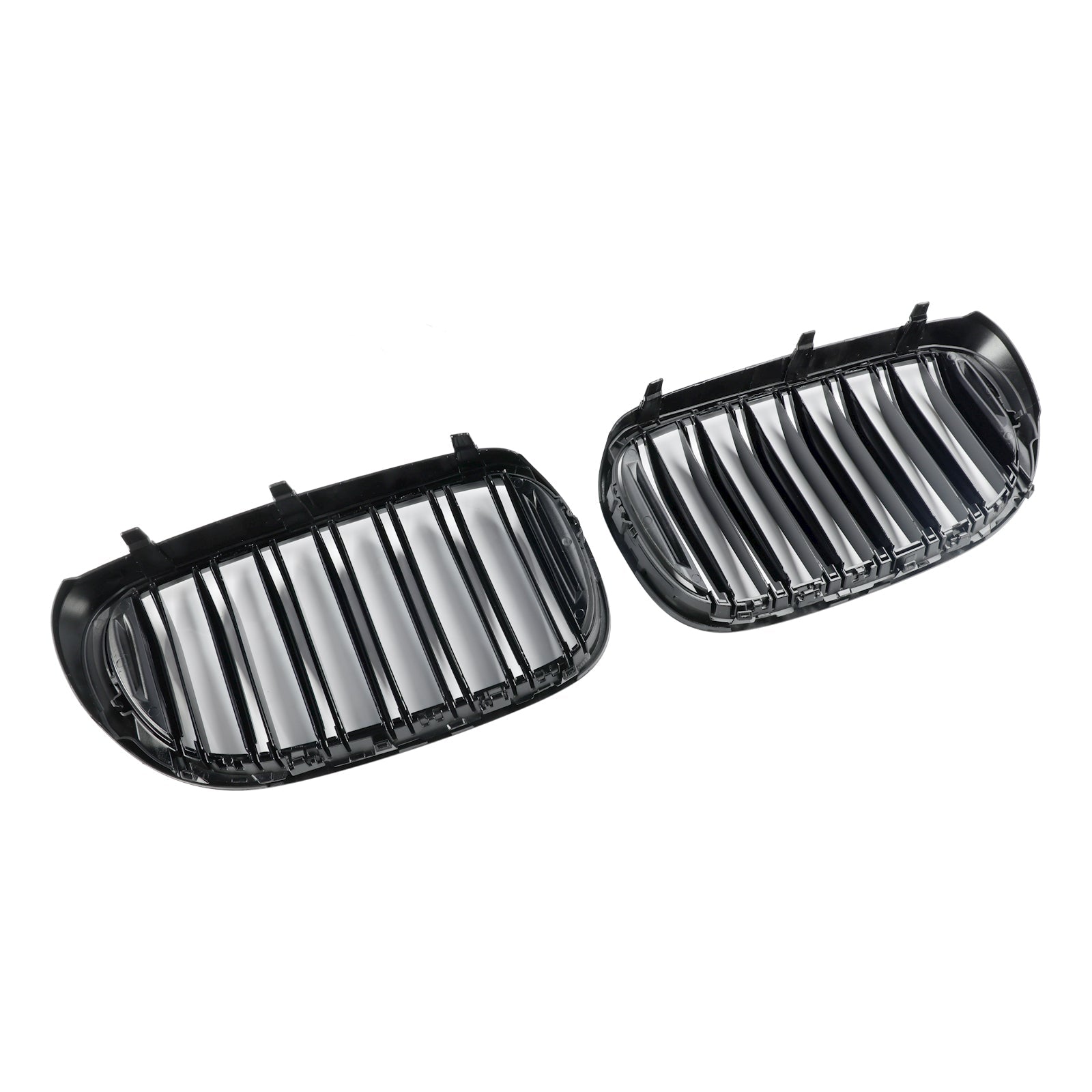2015-2019 BMW 7 Series G11 Long-Wheelbase Pre-Facelift Black 2-Slat Front Kidney Grille