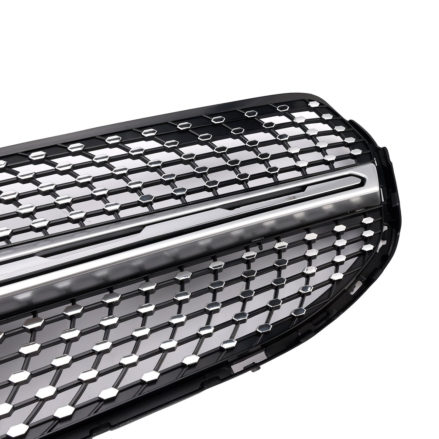 2020-2022 Mercedes-Benz GLC-Class X253 GLC250 GLC300 Diamond Front Bumper Grille