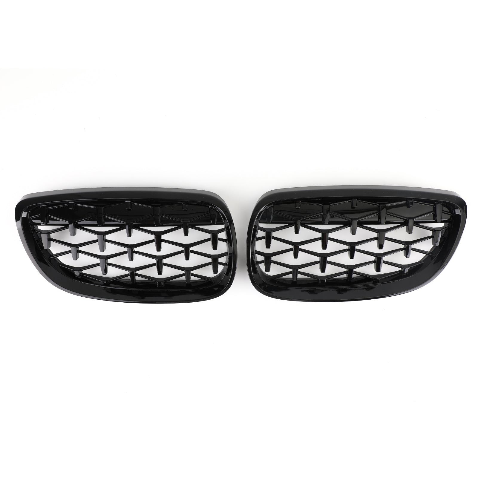 2007-2010 BMW E92 E93 328i 335i 2-Door Meteor Black Front Kidney Grille